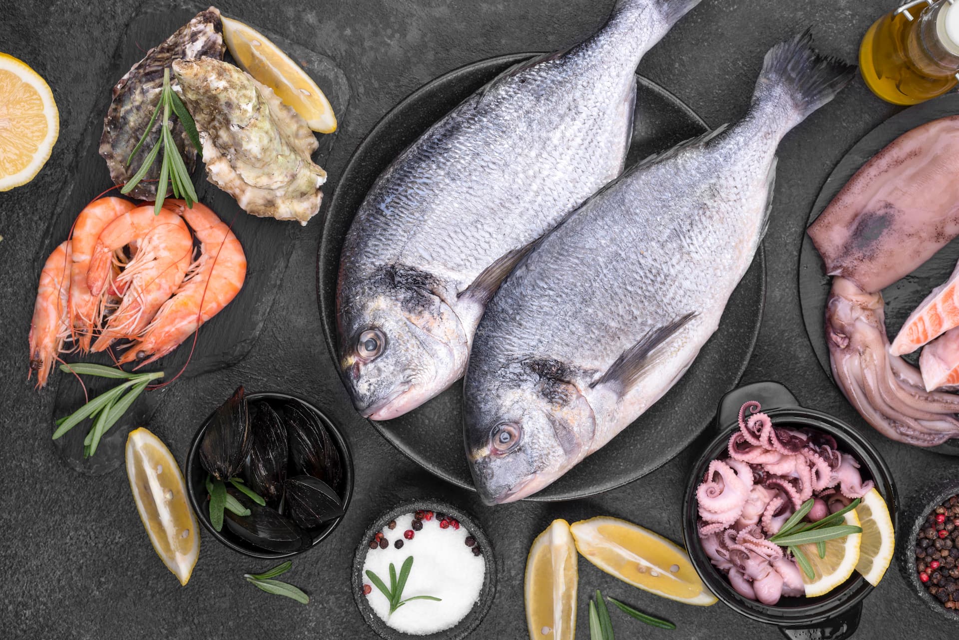 Рыба и морепродукты картинки