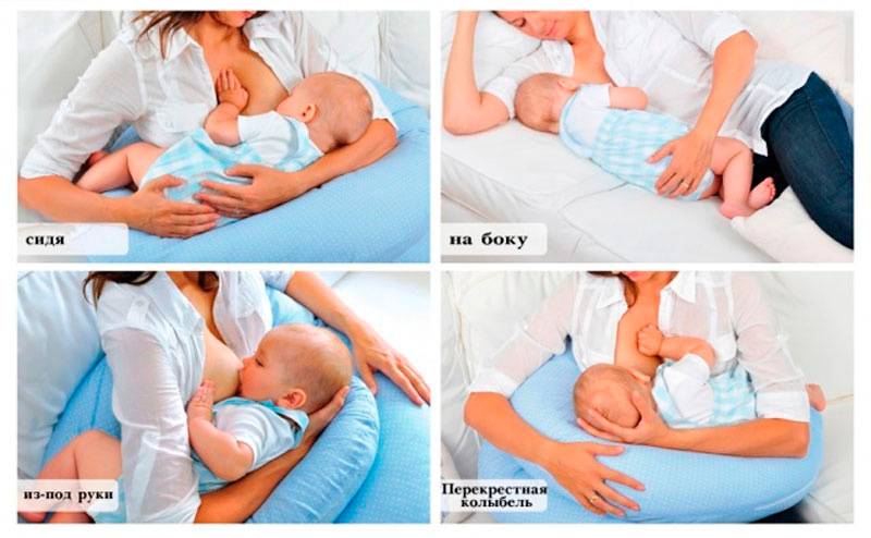 Позы для кормления новорожденного: 8 правильных вариантов лёжа, сидя, маленькой грудью