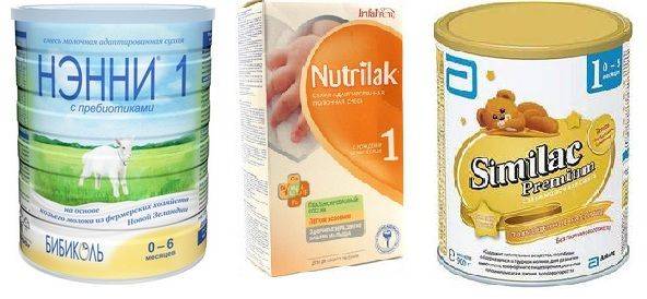 Обзор лучших молочных и кисломолочных гипоаллергенных смесей без пальмового масла для новорожденных; адаптированное питание для ребенка симилак, бибиколь, малютка