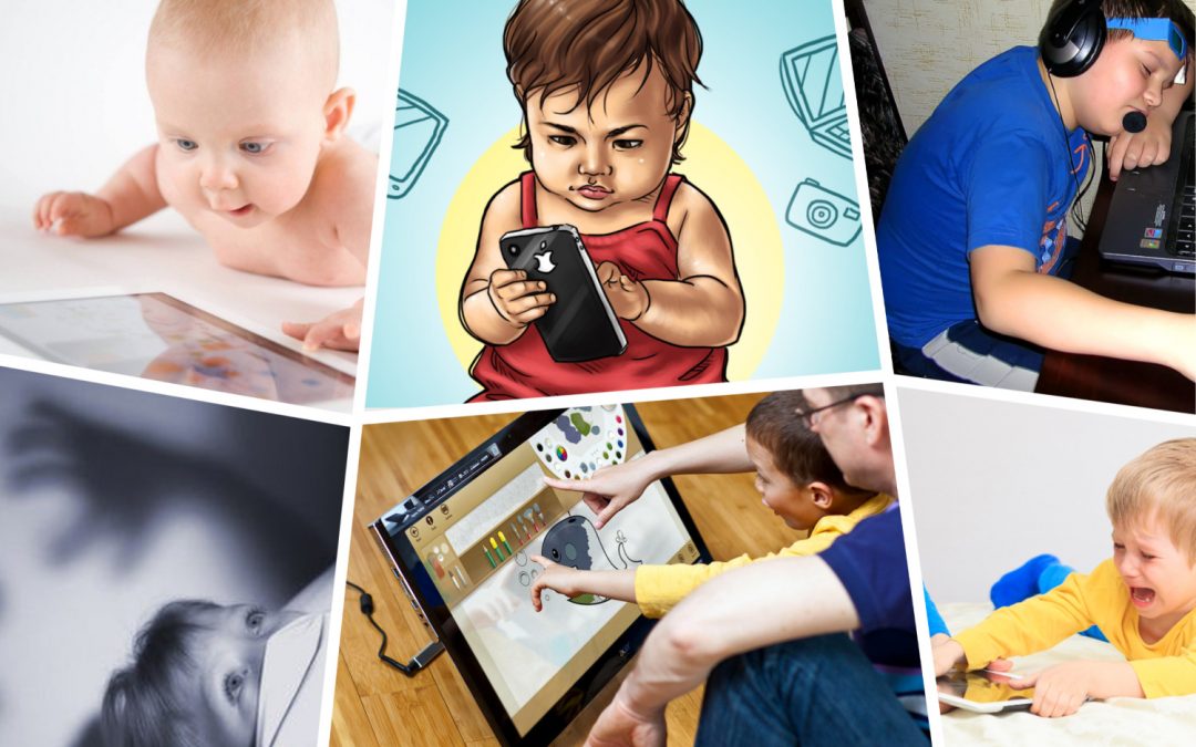 Ребенок и планшет: в чем вред и как отучить