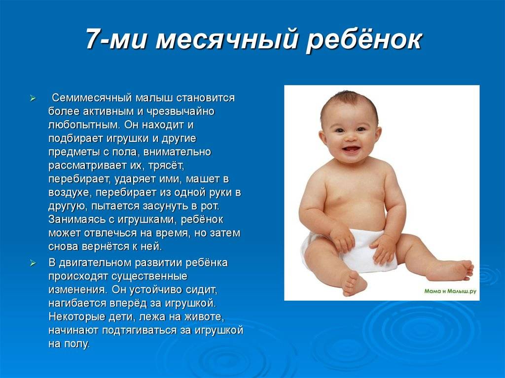 Ребенку 7 месяцев - автор екатерина данилова - журнал женское мнение