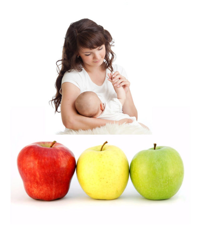 Можно ли кормящей маме яблоки? | уроки для мам