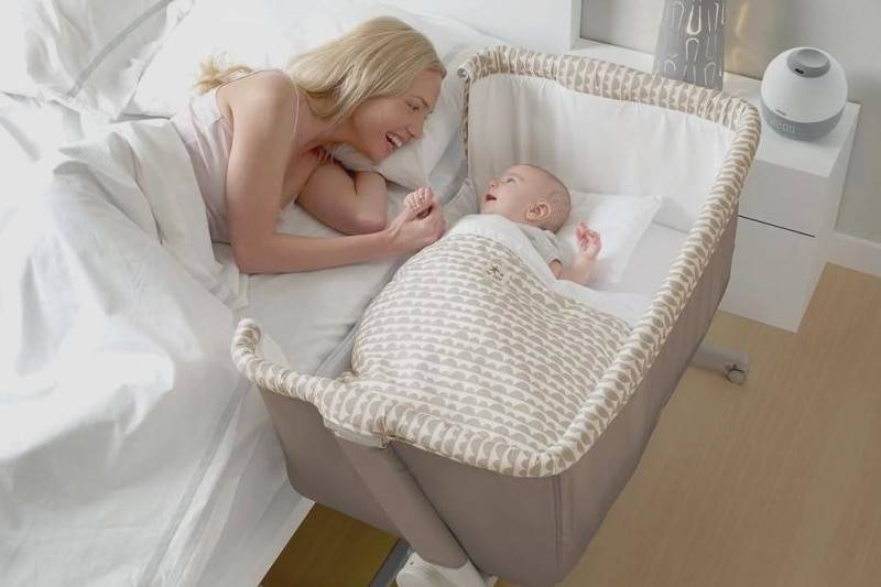 Приставные кроватки для новорожденных - как правильно выбрать (популярные брэнды)