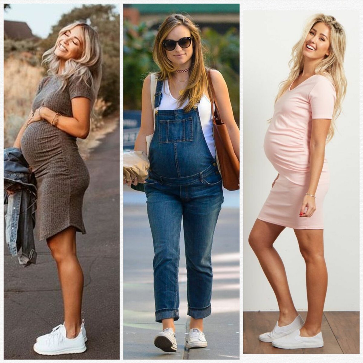 Как модно одеваться во время беременности? |