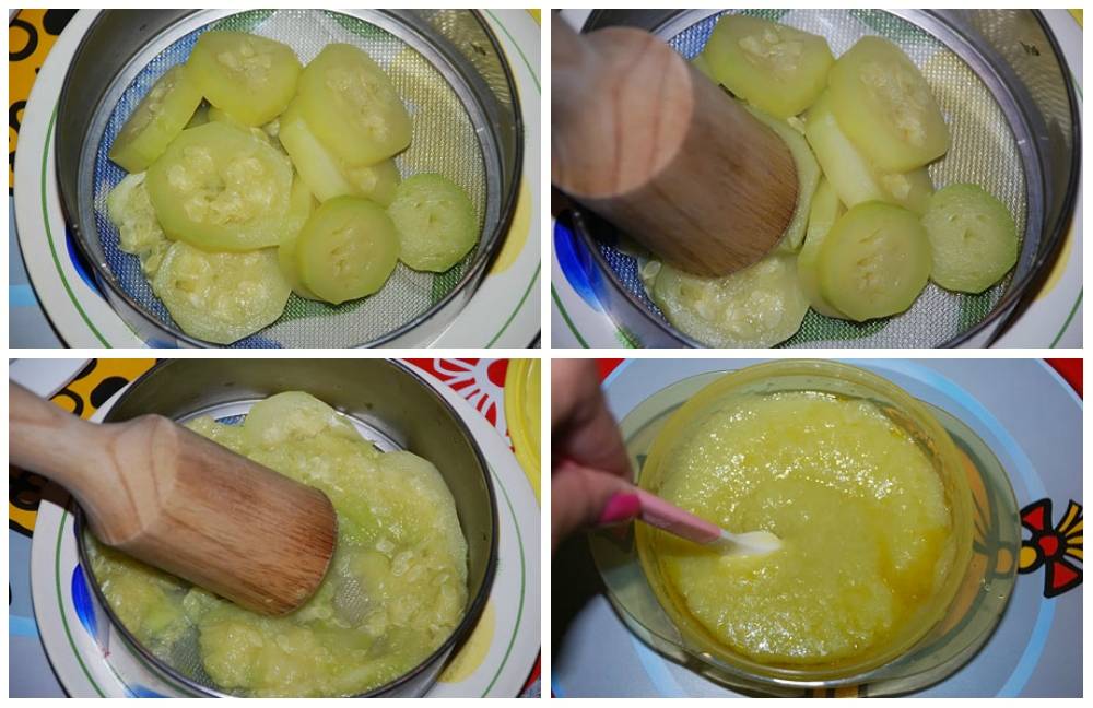 Простые рецепты приготовления кабачкового пюре для ребенка на зиму