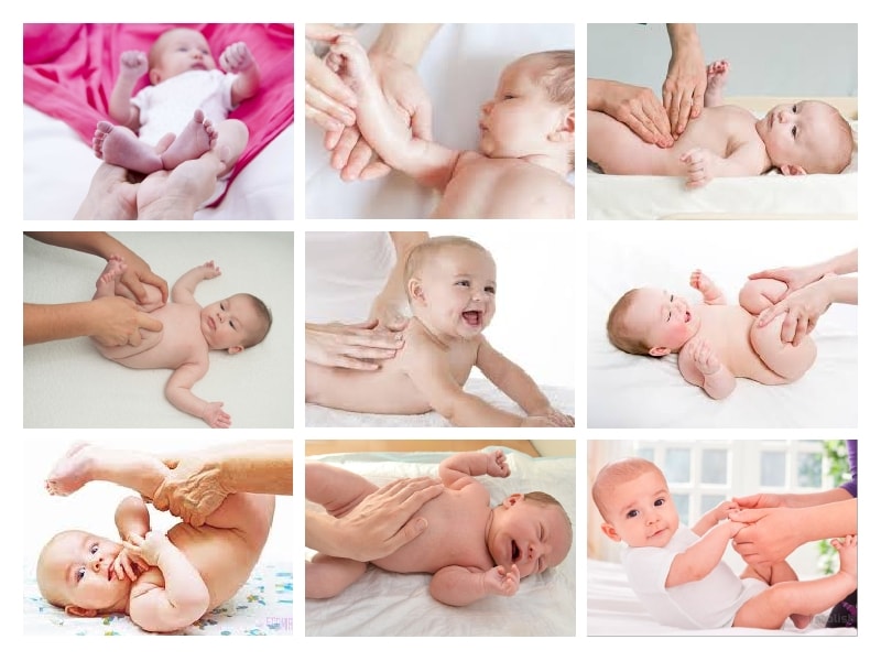 Массаж для новорожденных ???? в домашних условиях. как правильно делать массаж для грудничков с 1 месяца?
