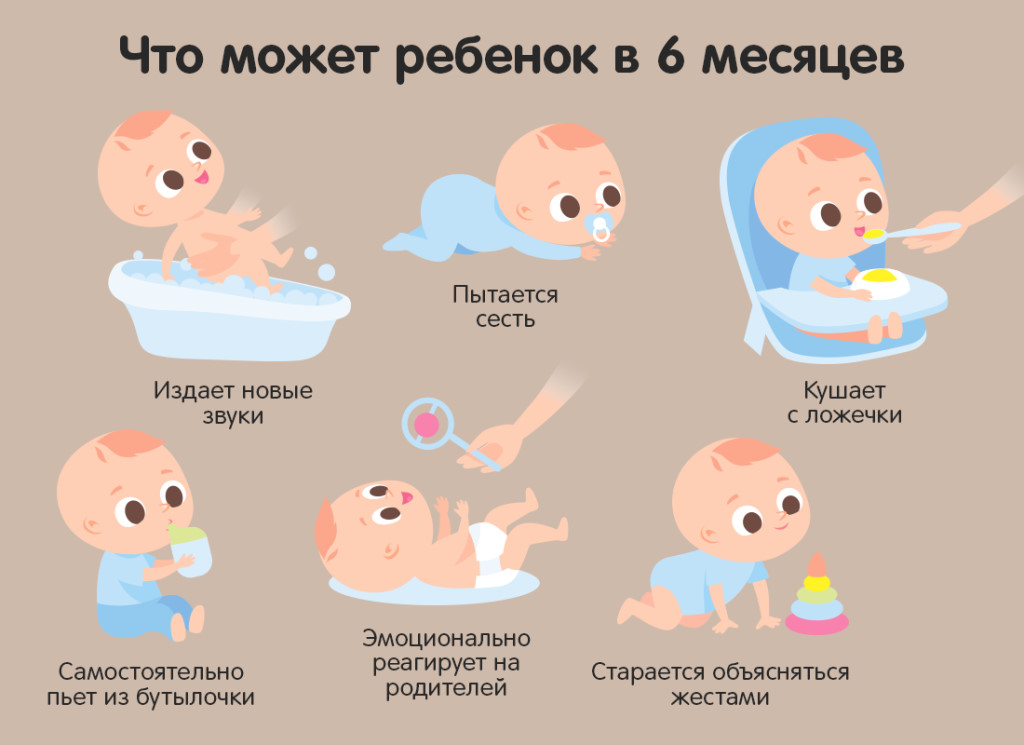 Ребенок в 5 месяцев / календарь развития ребенка