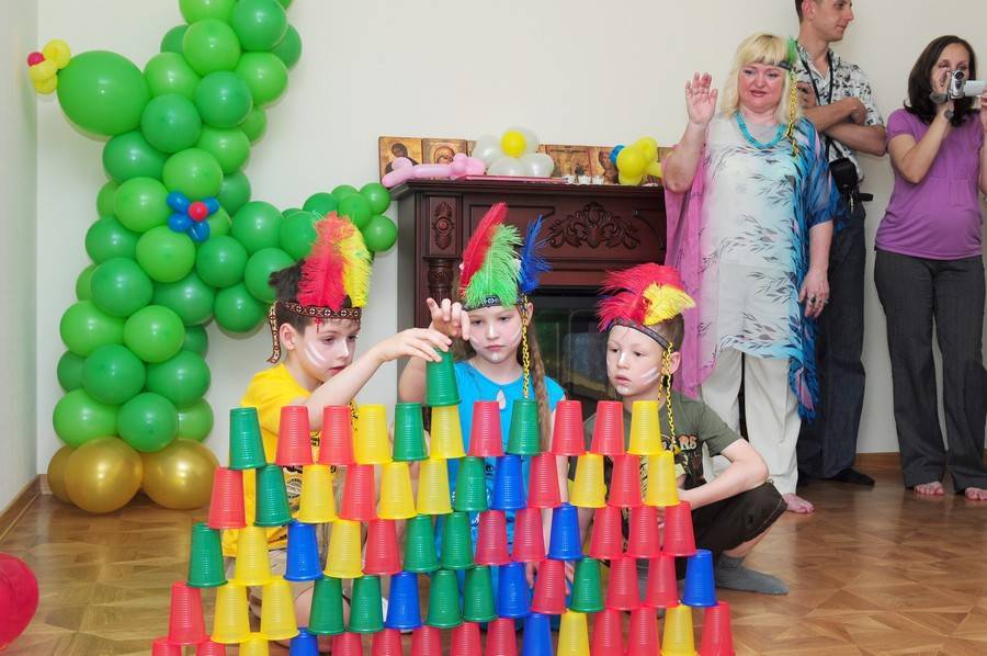 Игры на празднике дома для детей 3-4-5 лет