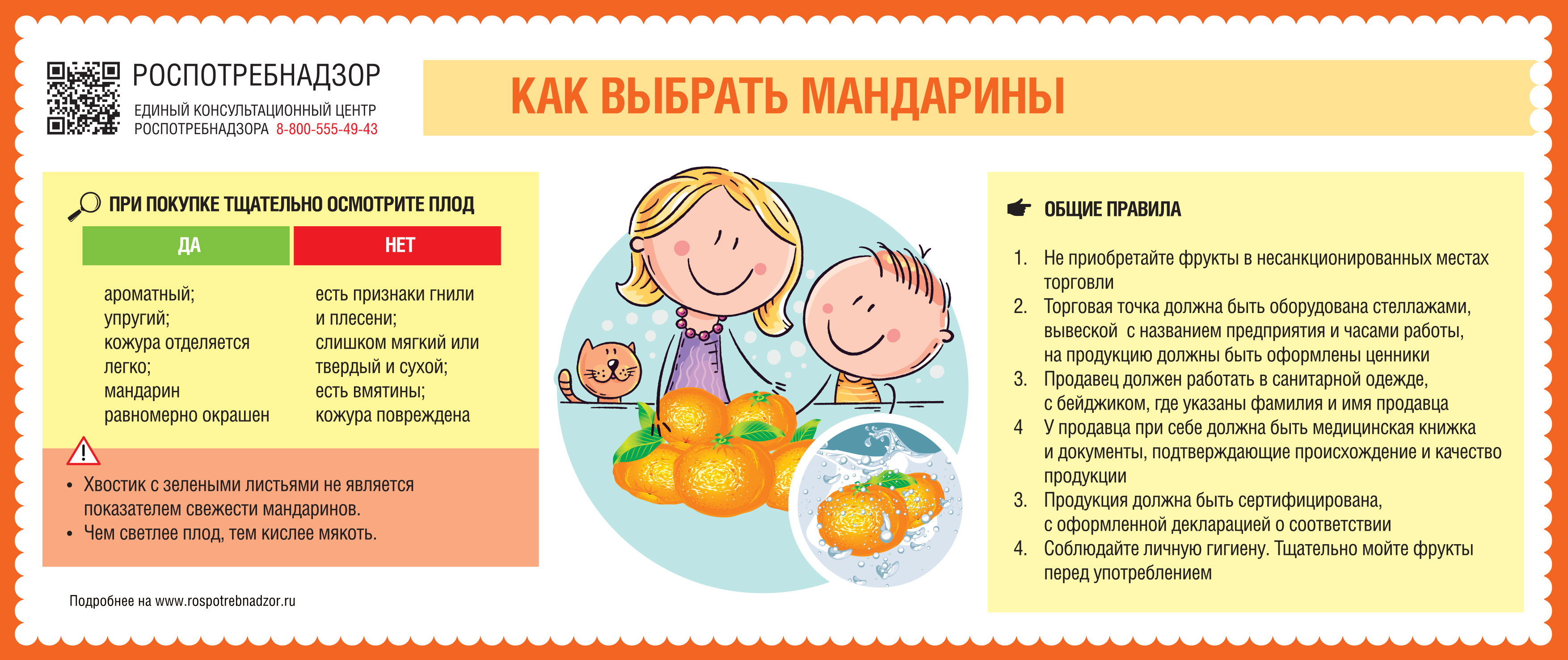 Как выбрать мандарин в магазине и на рынке: на что смотреть