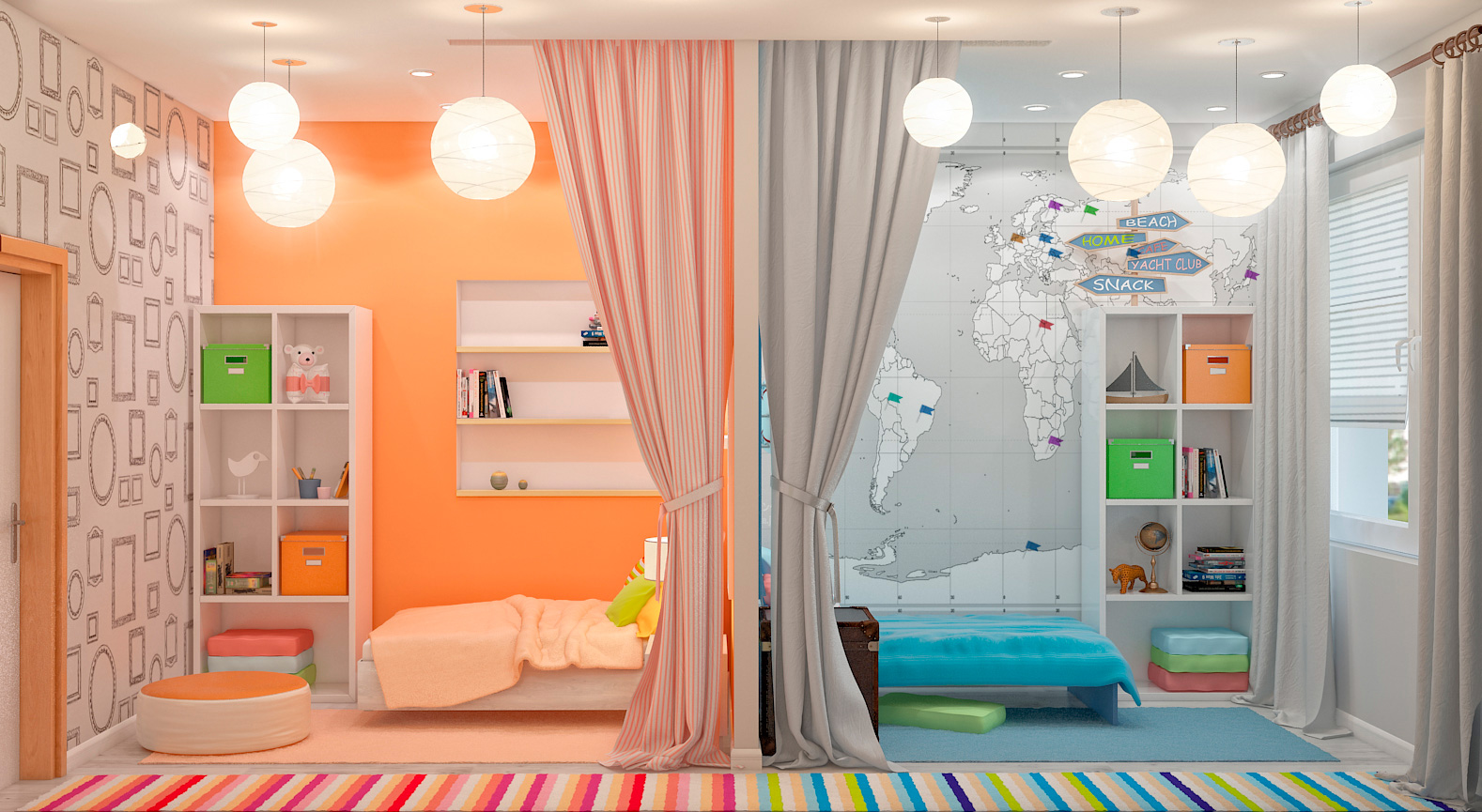 Комната для ребенка. когда ребёнку нужна своя отдельная комната