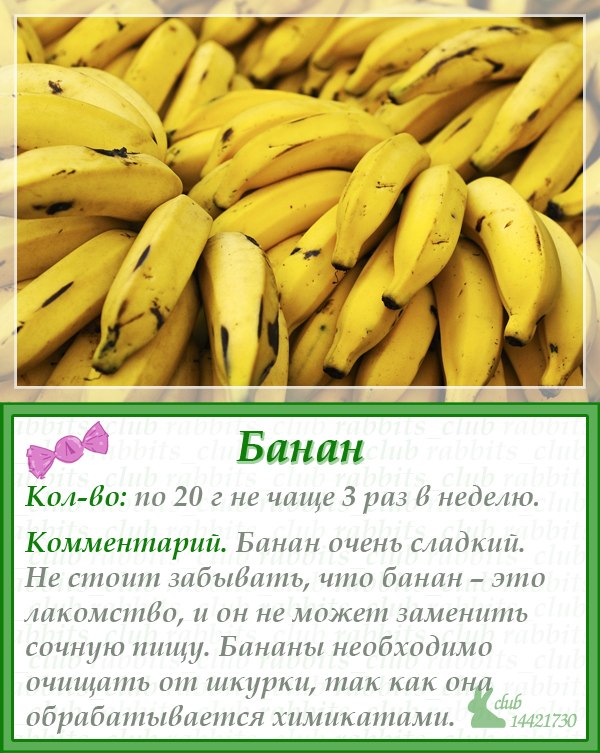 Прикорм из банана: польза и когда начинать ~