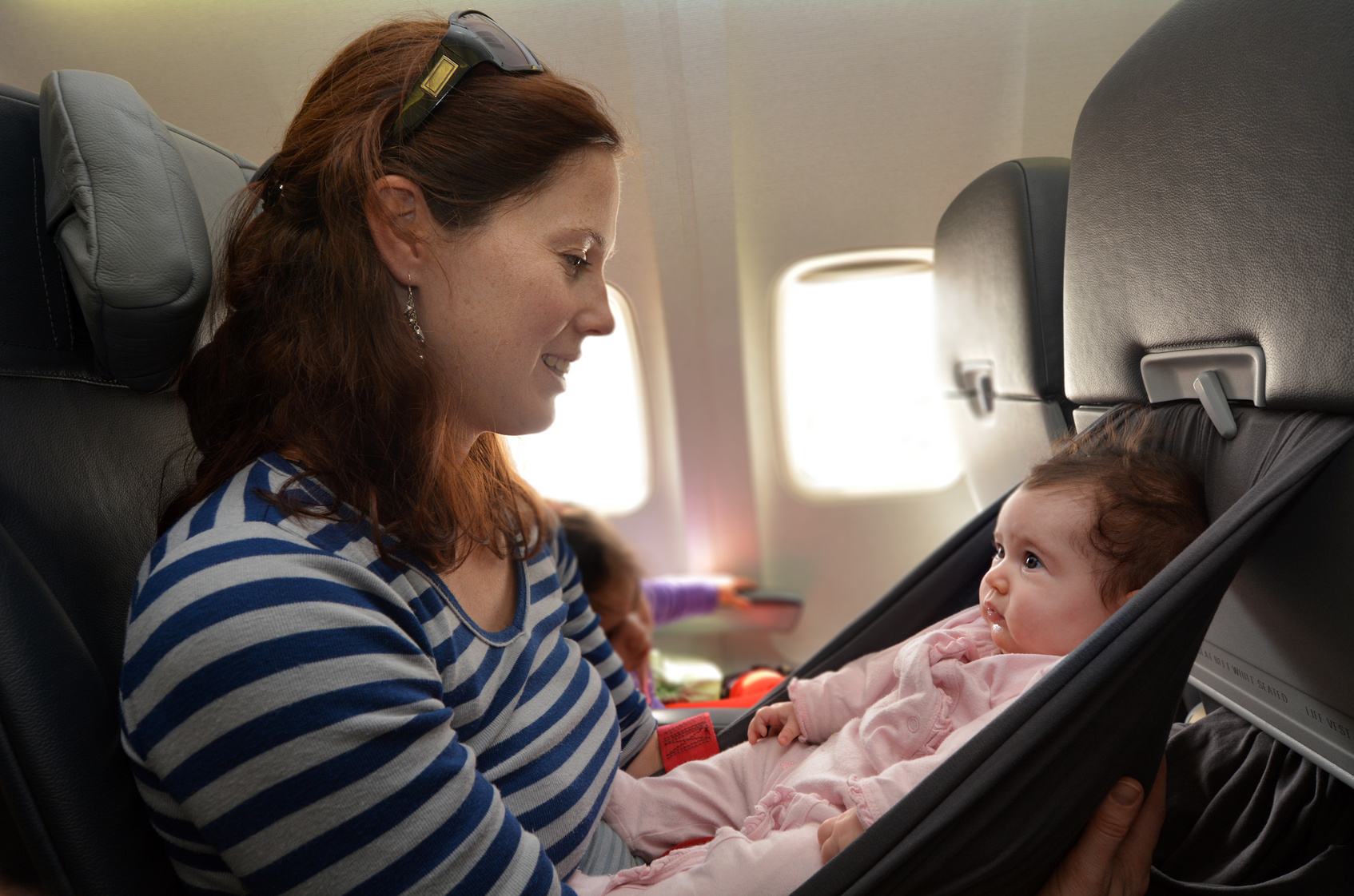 Перелет с ребенком в самолете