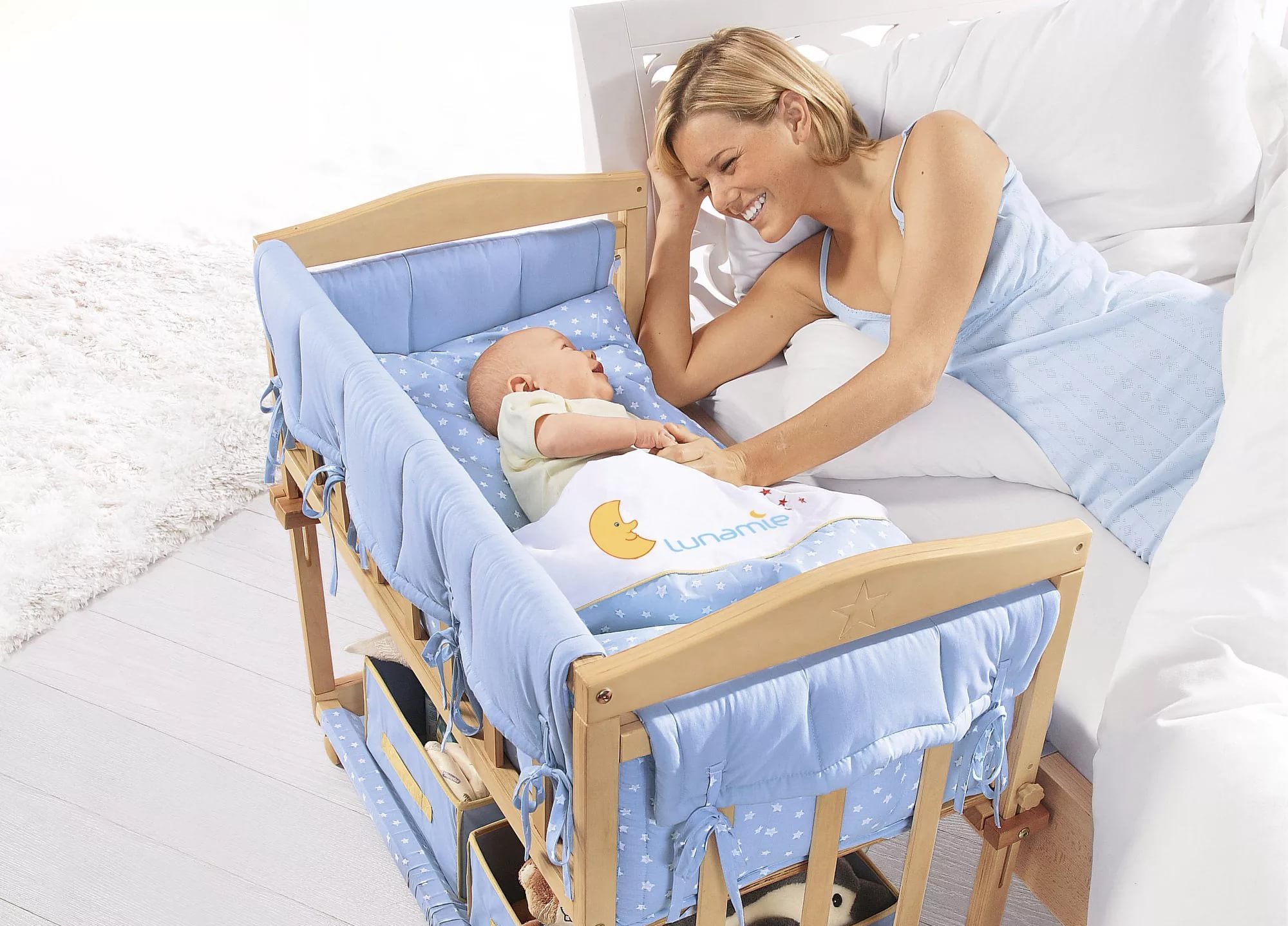 Детская кровать для новорожденных, какие встречаются формы и размеры