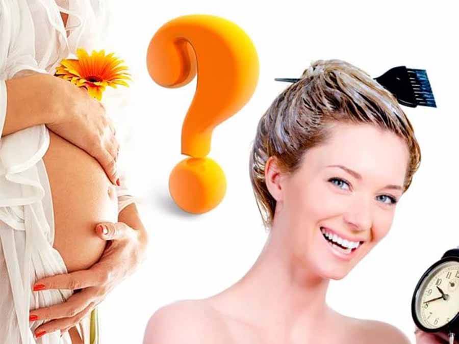 Окрашивание волос во время беременности: за и против
