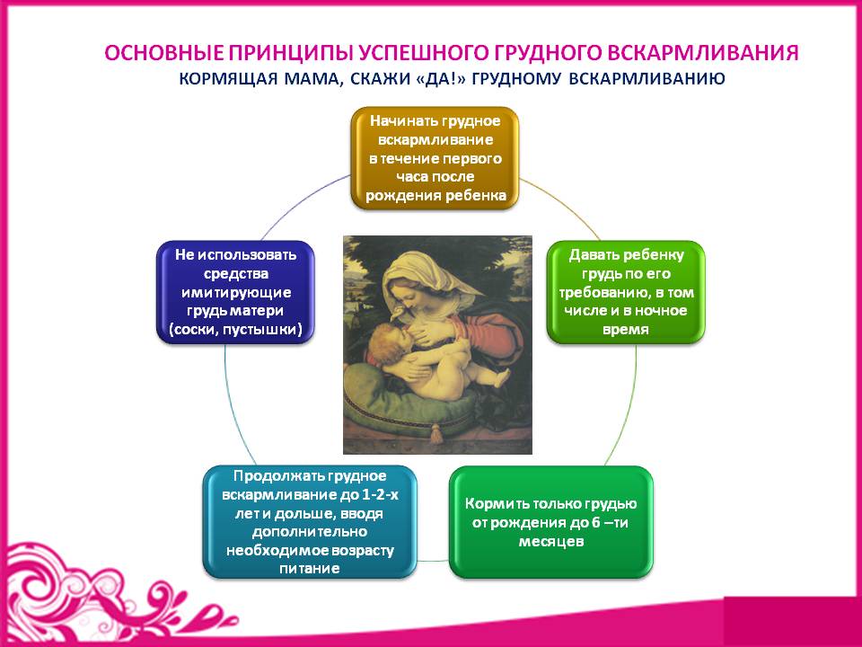 Принципы грудного вскармливания согласно всемирной организации здравоохранения (воз). главная российская книга мамы. беременность. роды. первые годы