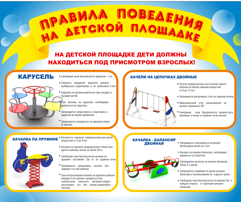 Как вести себя на детской площадке | detkisemya.ru