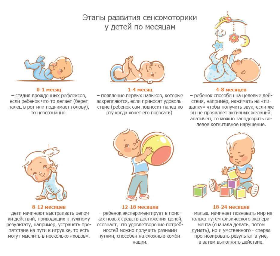 Ребенок в 5 месяцев / календарь развития ребенка
