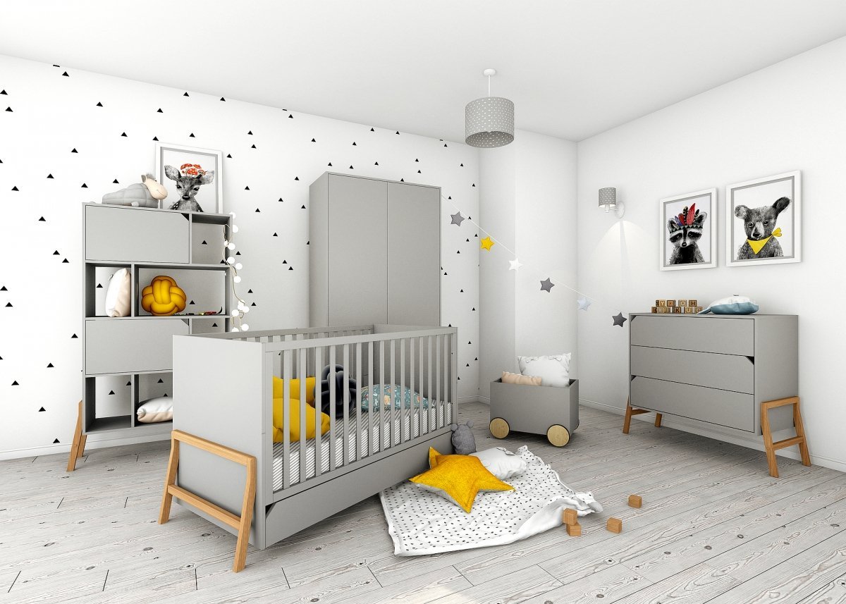 Дизайн маленькой детской — как обустроить комнату для ребёнка