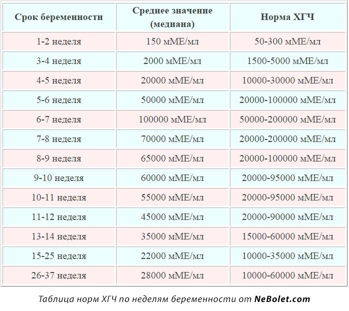 Условие нормальной беременности