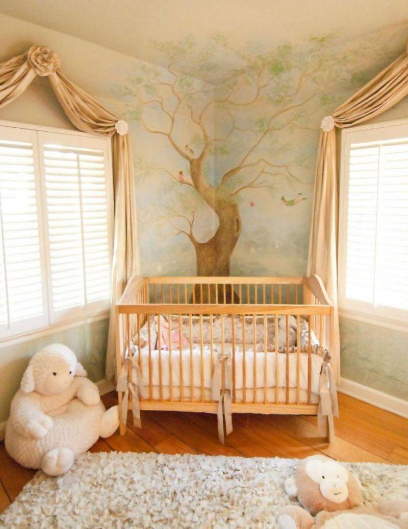 Что должно быть в комнате новорожденного - впервые мама