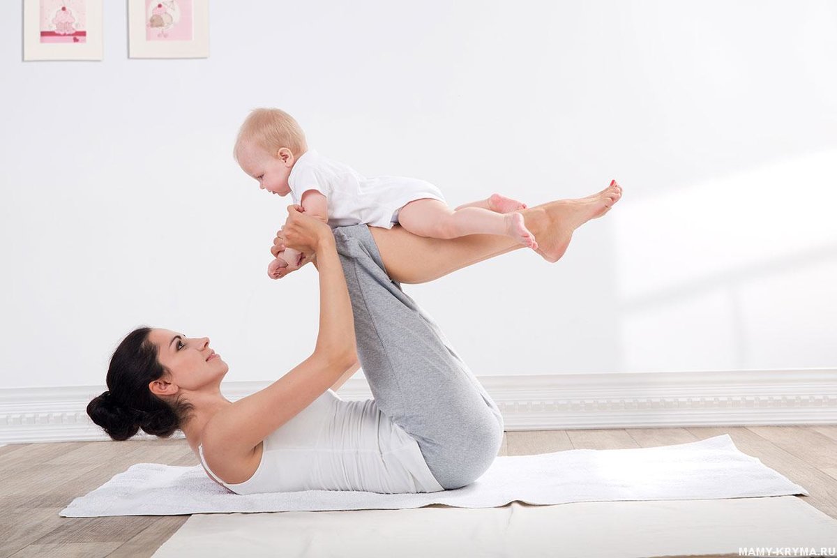 Спорт при грудном вскармливании | уроки для мам