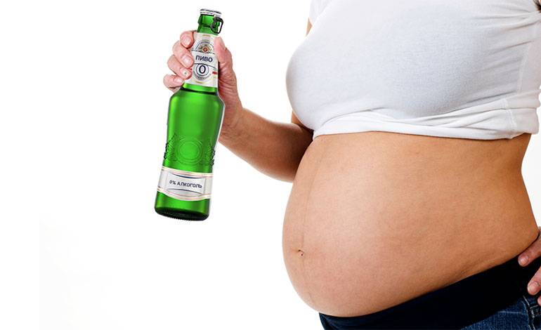 Вред пива во время беременности и воздействие на плод