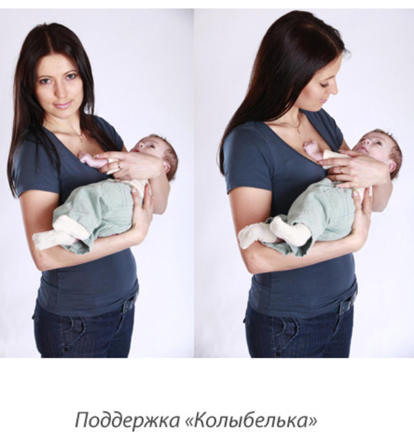 Как правильно держать новорождённого на руках