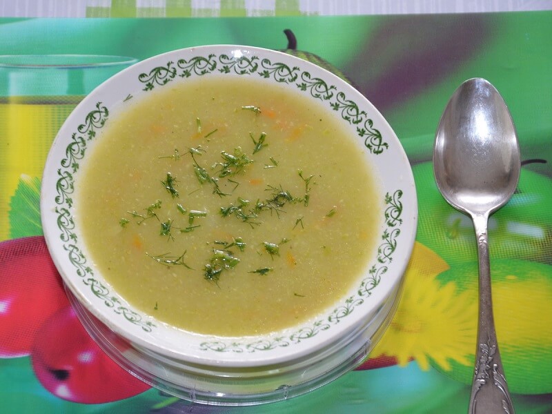 Щавелевый суп для кормящей мамы