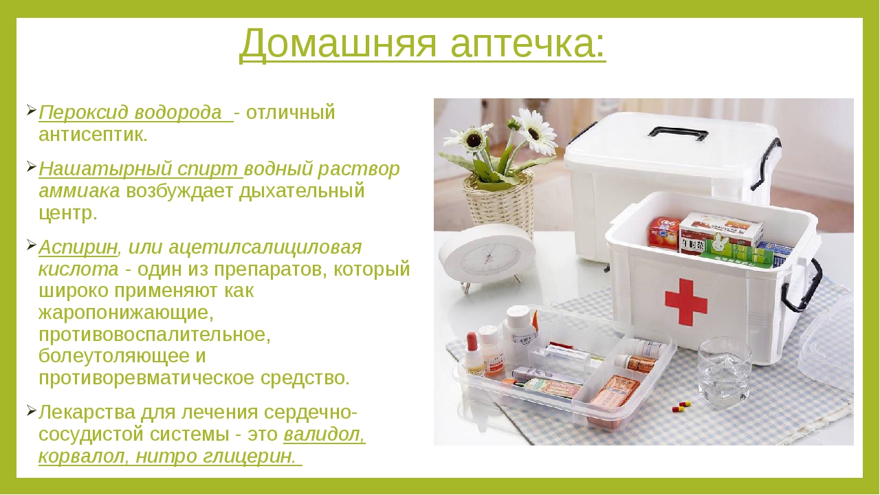 Формирование домашней аптечки: перечень необходимых лекарств