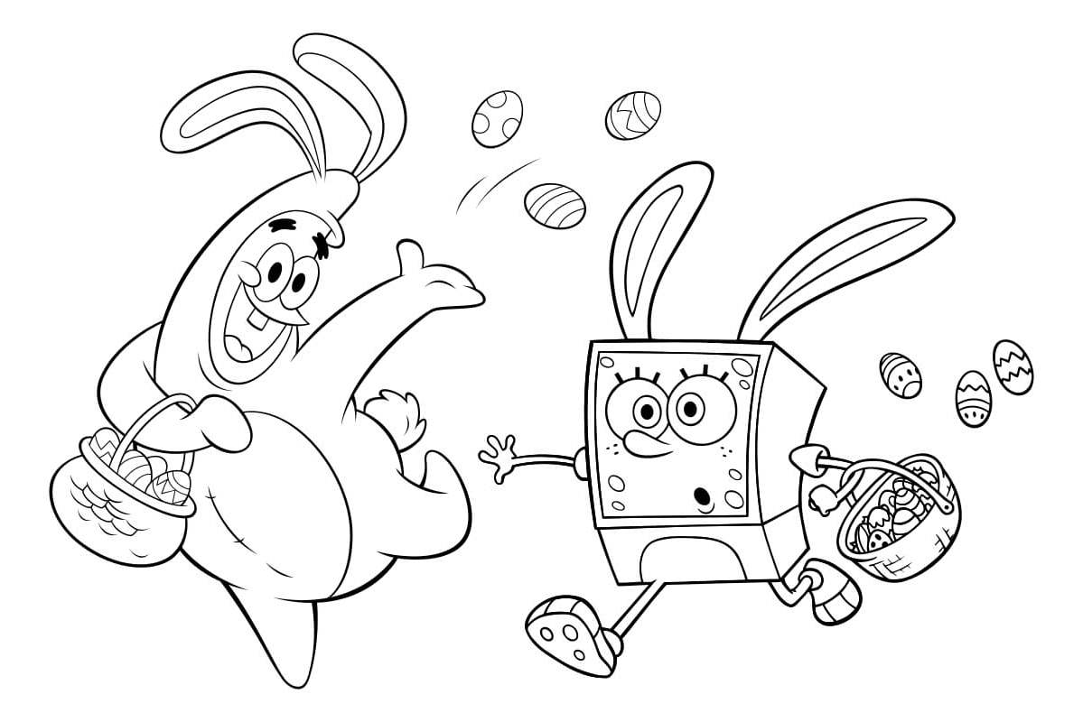 Рисуем героев мультфильма «губка боб — квадратные штаны» и его друзей пошагово карандашом