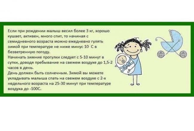 Когда и сколько гулять с новорожденным? - saymama.ru