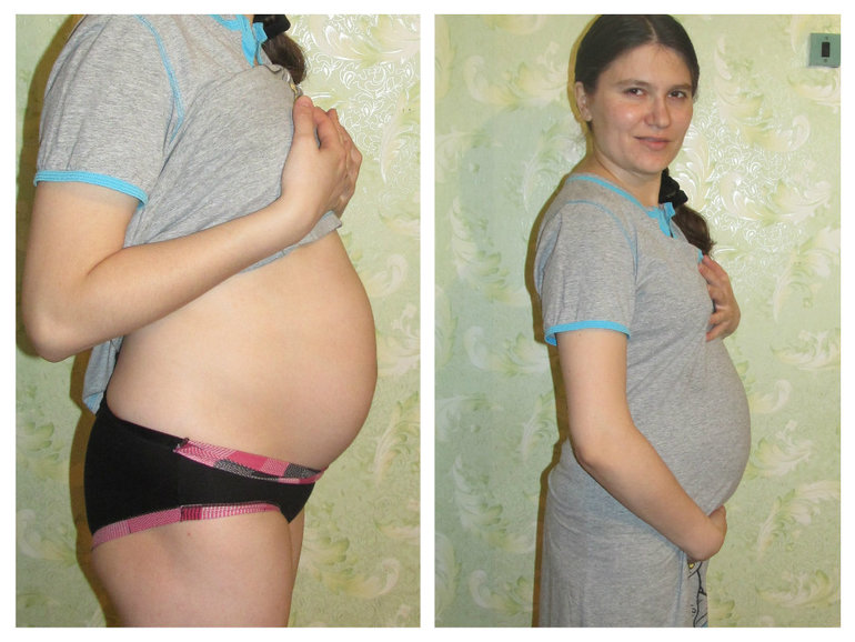 Когда и как растет живот при беременности по триместрам
