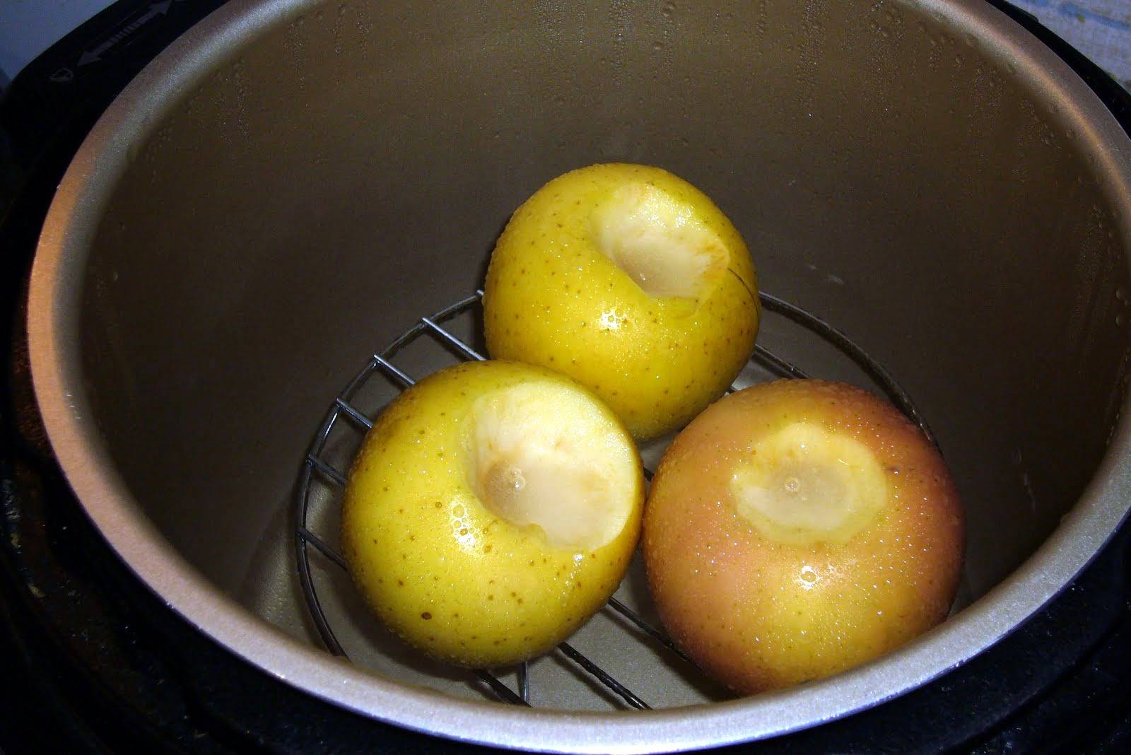Как запечь яблоки в микроволновке, рецепты