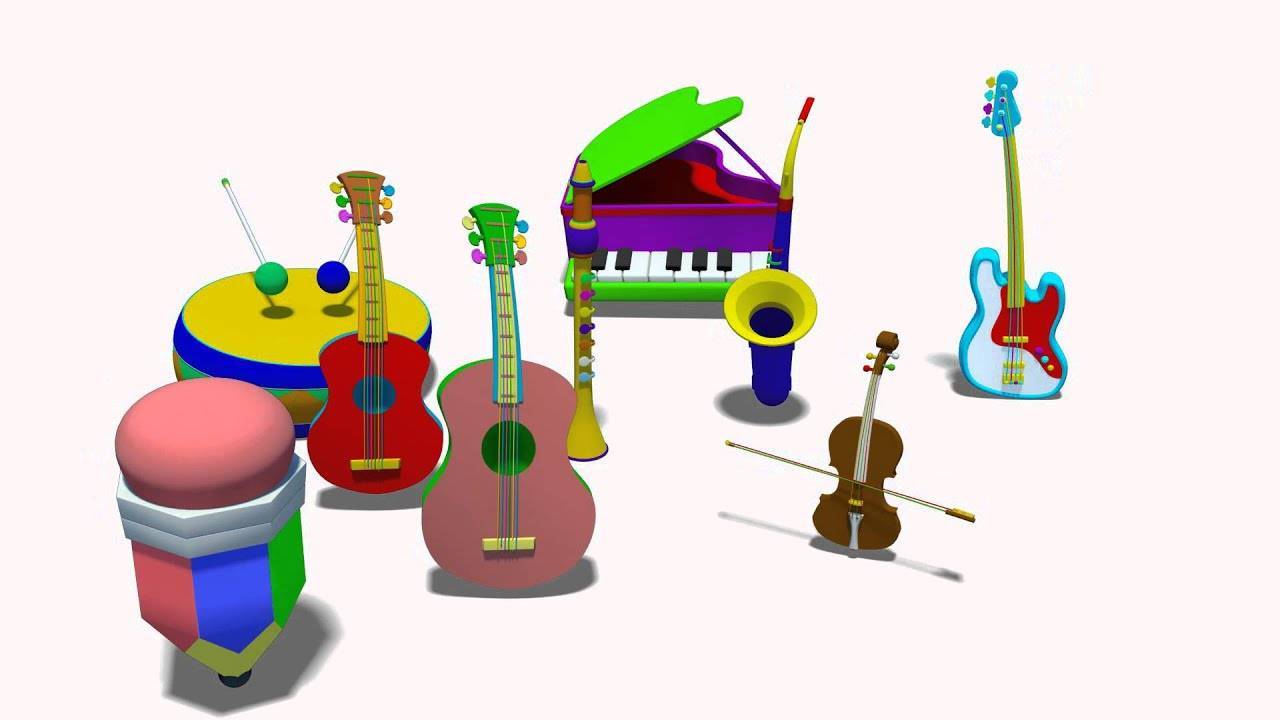 Музыкальные инструменты для детей - школа музыки