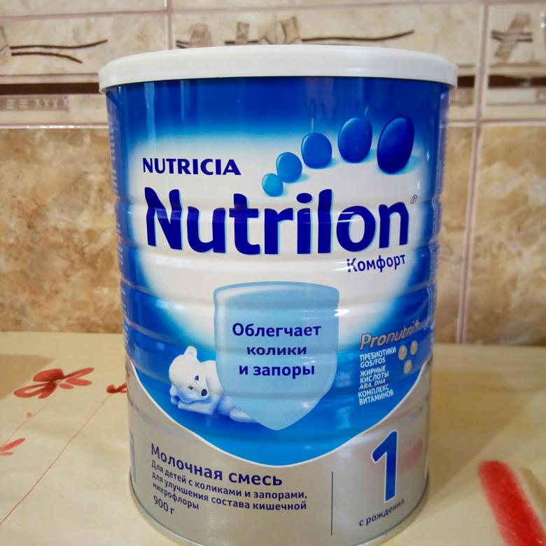 Детское питание «nutrilon comfort 1, 2» — состав, особенности и сравнение