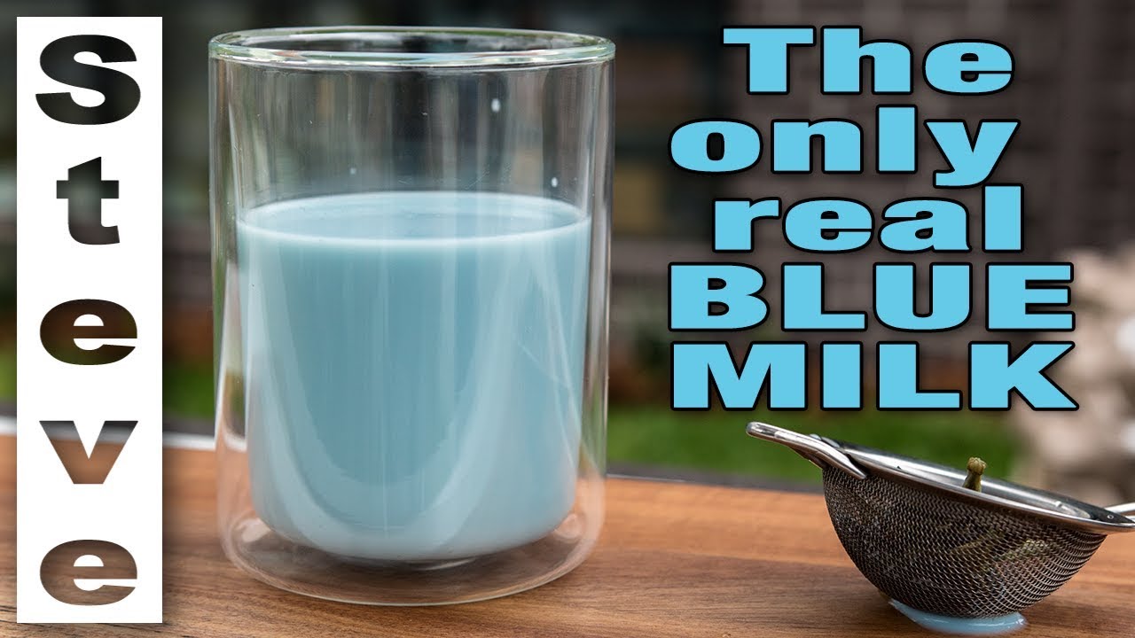 Голубое молоко: что это значит?