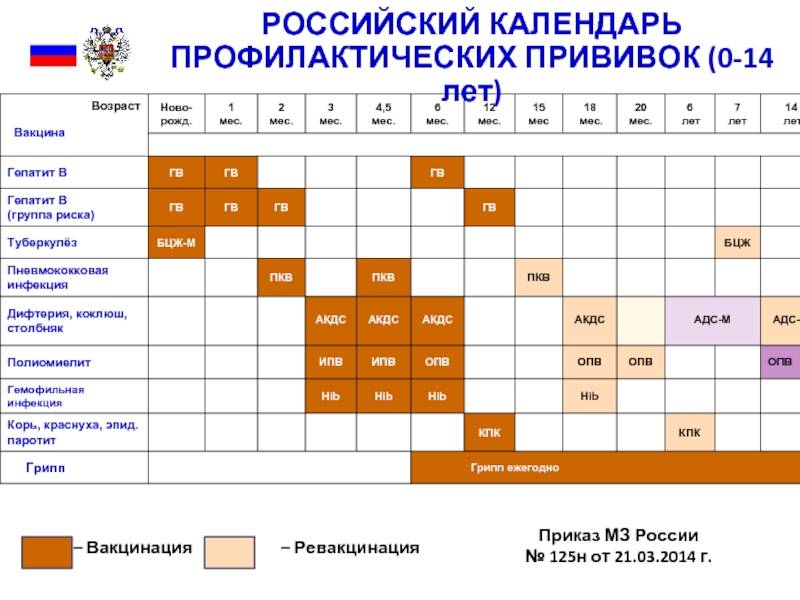 От каких болезней делают прививки. Календарь прививок в 14 лет России. Прививка в 14 лет график прививок. График прививок для детей в России. Какие прививки делают детям от года.