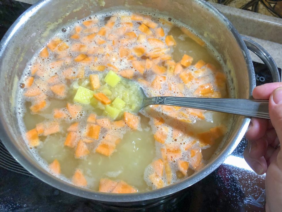 Гороховый суп для детей