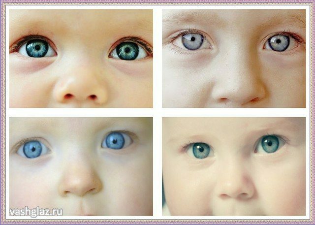 Как узнать цвет глаз ребенка?
