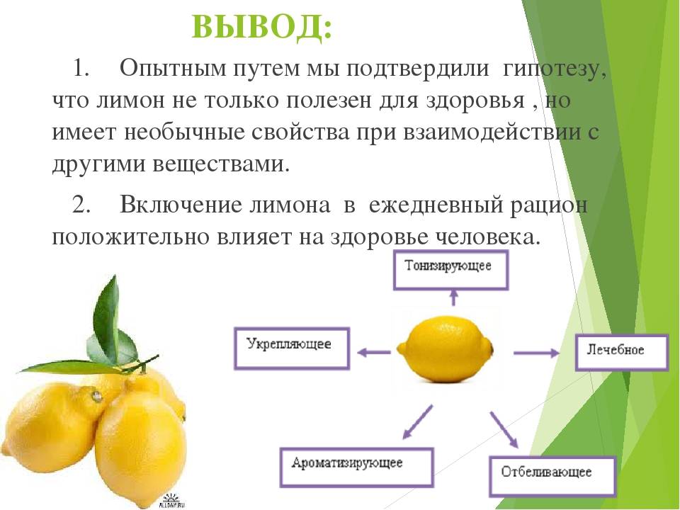 C какого возраста можно давать ребенку лимон? ~
