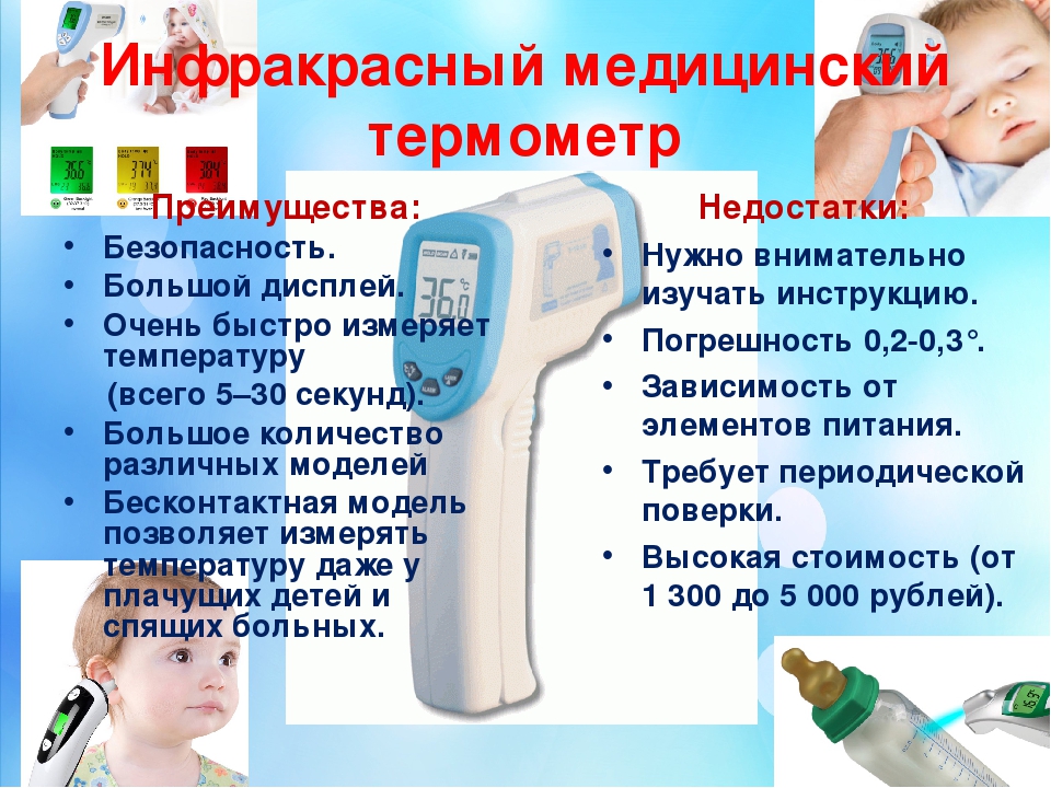 Где мерить температуру у грудничка электронным градусником или как правильно померить температуру младенцу