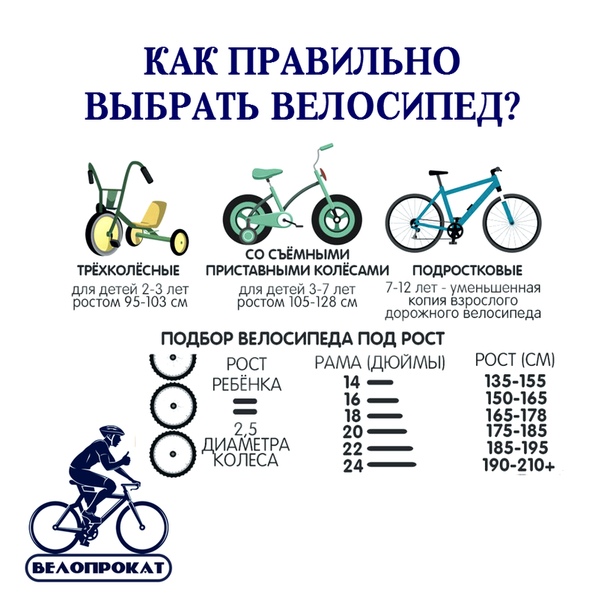 Как выбрать велосипед для ребенка в соответствии с его возрастом? :: syl.ru