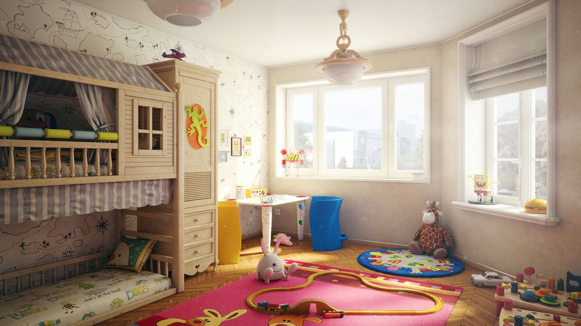 6 способов сделать детскую комнату комфортной и безопасной, не навредив дизайну: новости, квартира, детская комната, оформление, безопасность, советы дизайнера, дизайн и интерьер