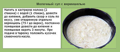 Молочный суп с вермишелью – 4 рецепта для детей