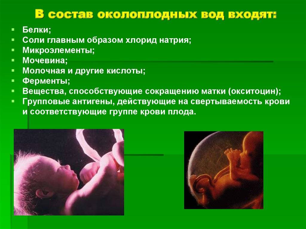 Околоплодные воды, амниотическая жидкость - излитие, подтекание, тест для определения подтекания околоплодных вод - frautest